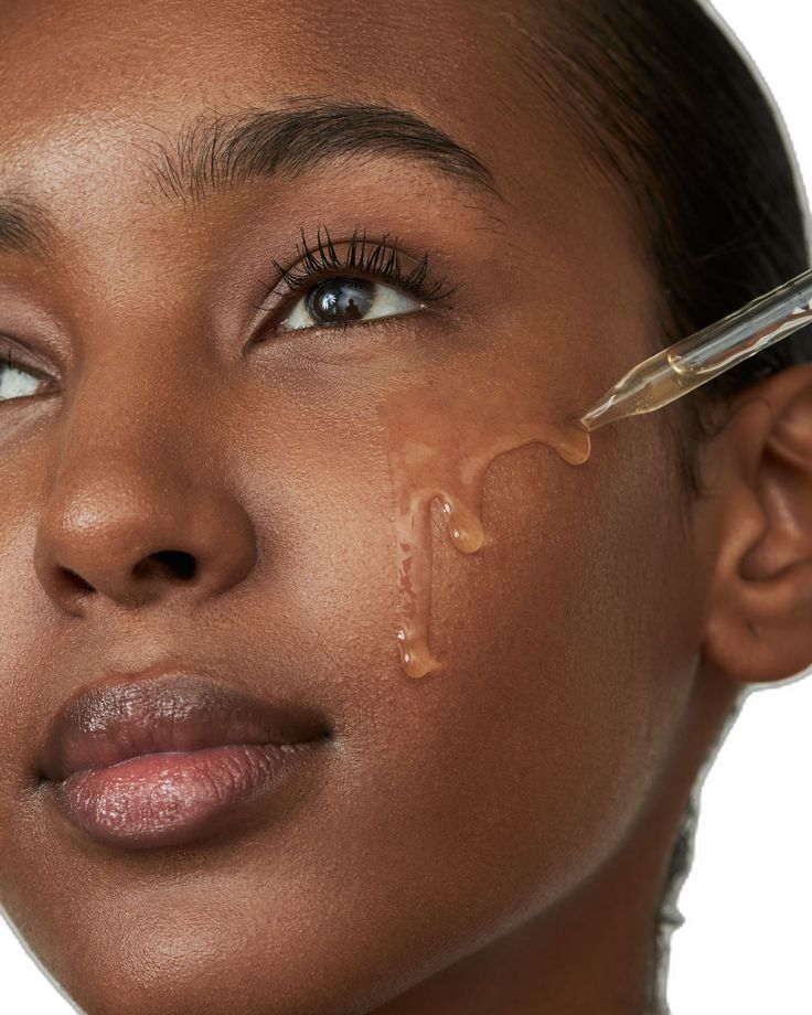 Oil dropper, dewy cheek